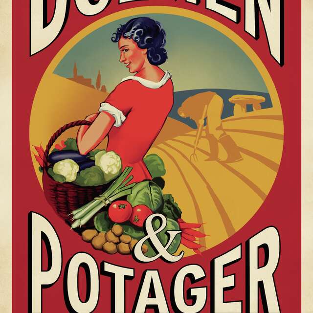 Dolmen et potager