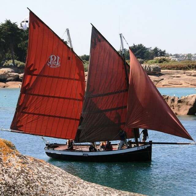Navigation à bord d'un vieux gréement, l'Ar Jentilez