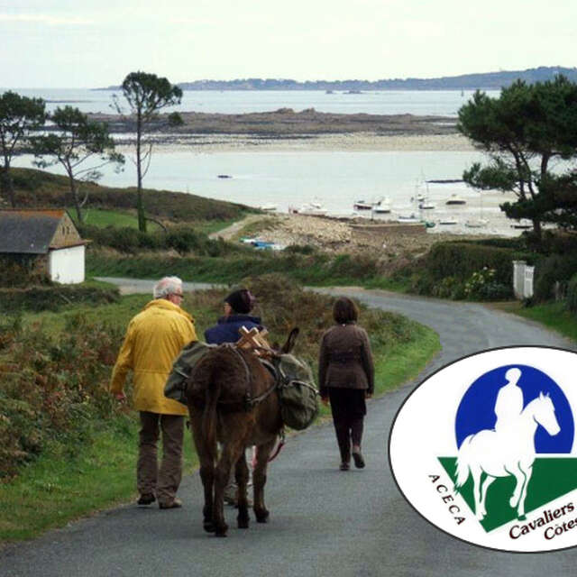 A cheval sur la presqu'île sauvage