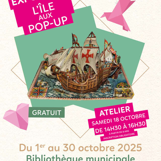 Exposition L'île aux Pop-Up