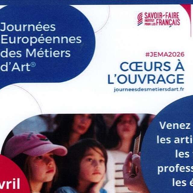 Journée européenne des métiers d'arts