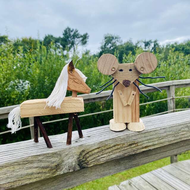 Fabrique ton jouet en bois - Atelier créatif enfant