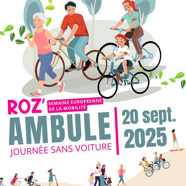 RozAmbule : une journée festive, sans voiture, pour repenser l’espace public ensemble !