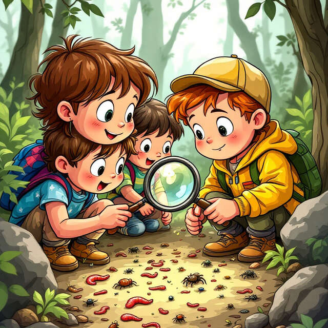 A la découverte de la faune du sol et des secrets de la forêt  - Safari