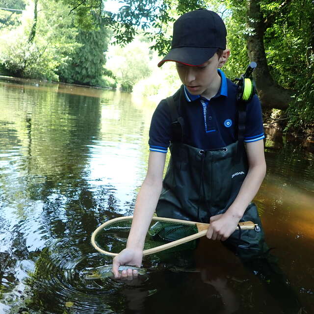 Initiation de pêche à la mouche et vie de la rivière