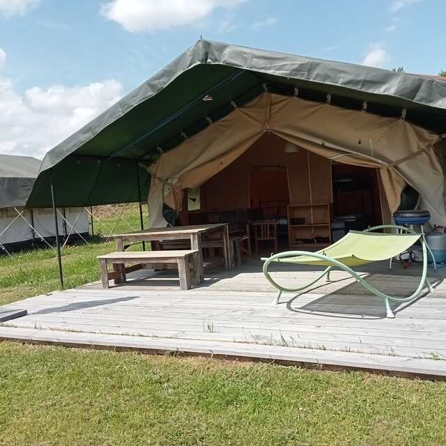 Tente Safari Mississippi (Camping La Perle)