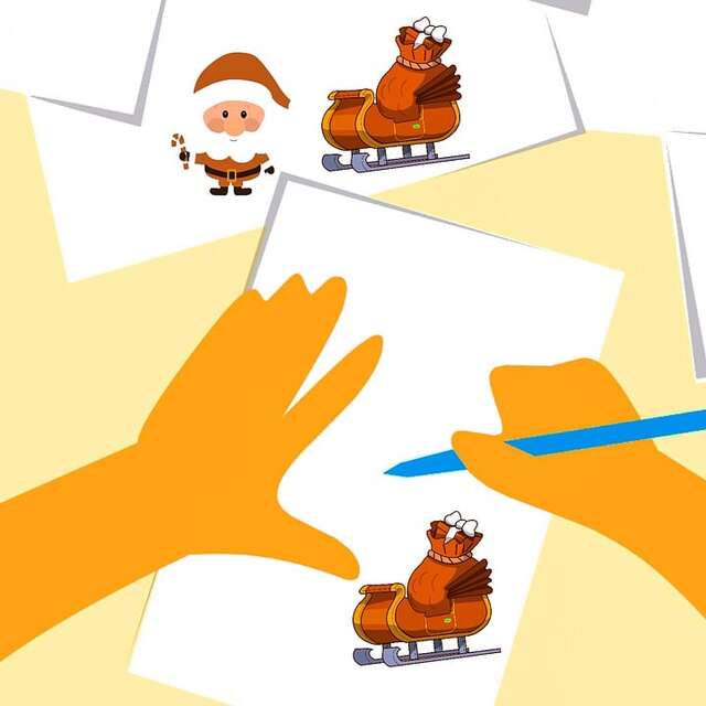 Atelier cartes de Noël