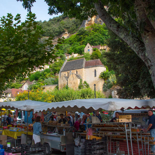 Marché de La Roque-Gageac