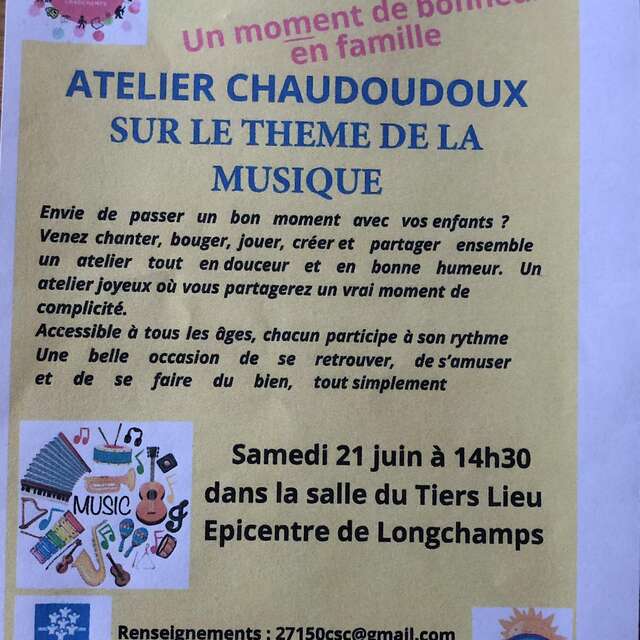 Atelier Chaudoudoux - Fête de la musique