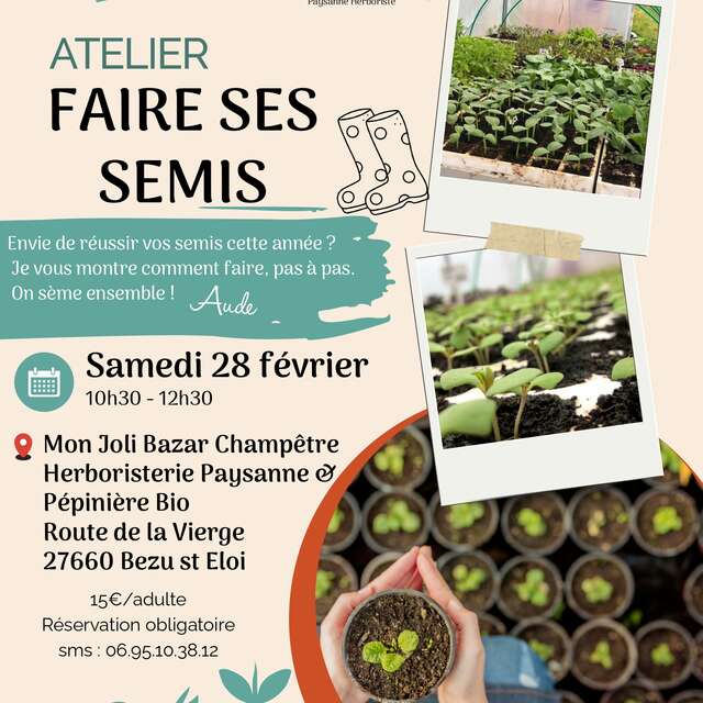 Atelier faire ses semis