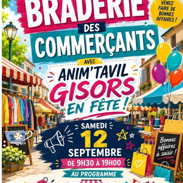 Grande braderie des commerçants - 4ème édition
