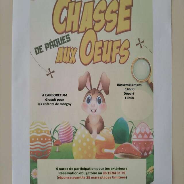 Chasse aux oeufs de Pâques