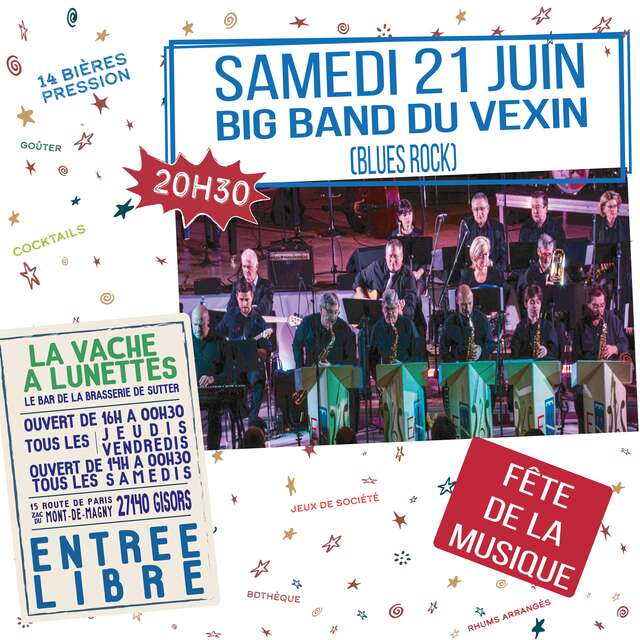 Fête de la Musique - Concert "Big Band du Vexin"