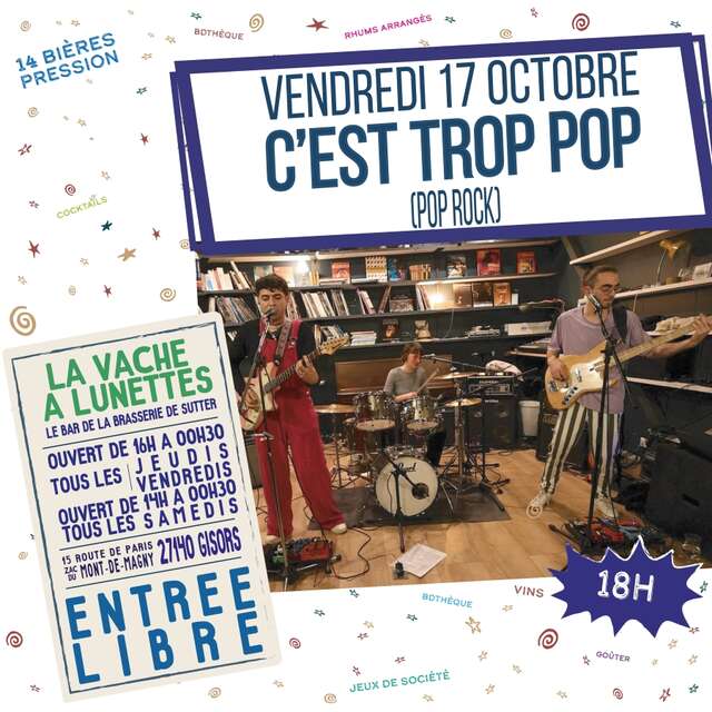 Concert "C'est Trop PoP"