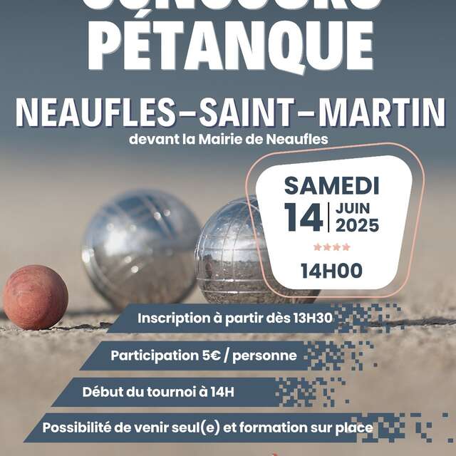 Concours de pétanque