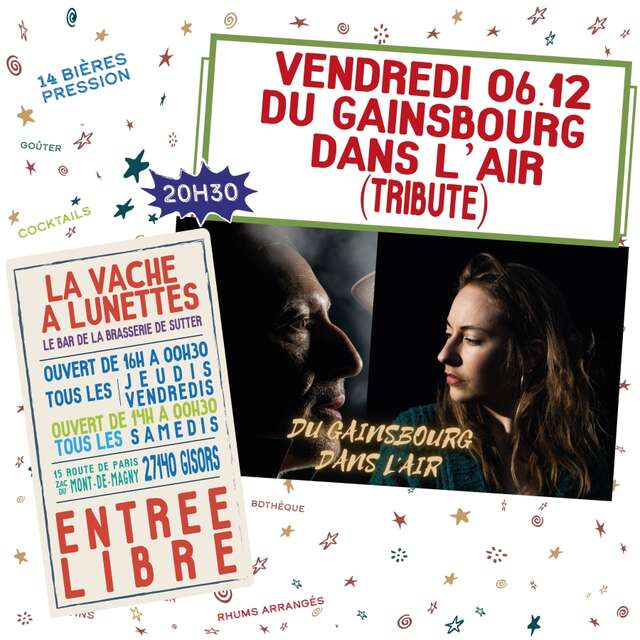 Concert "Du Gainsbourg dans l'air"