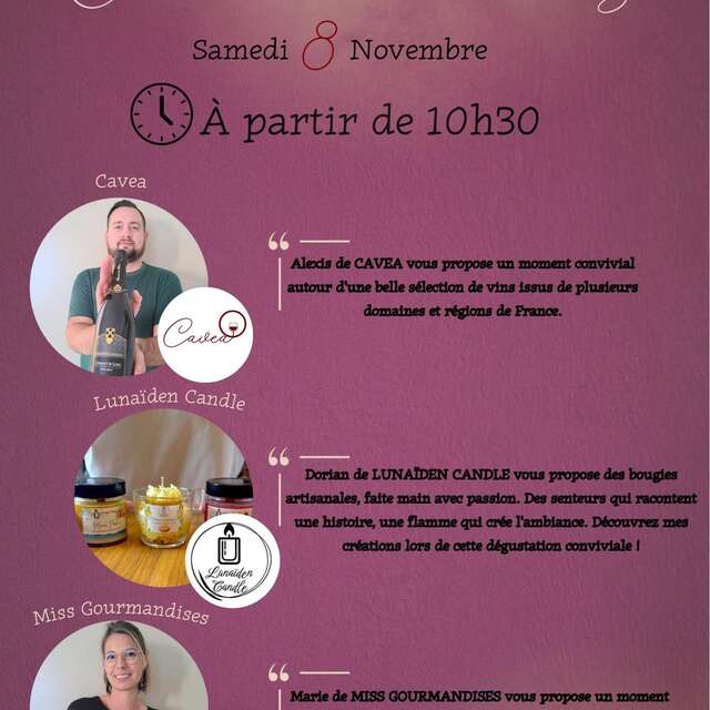 Expositions et dégustations