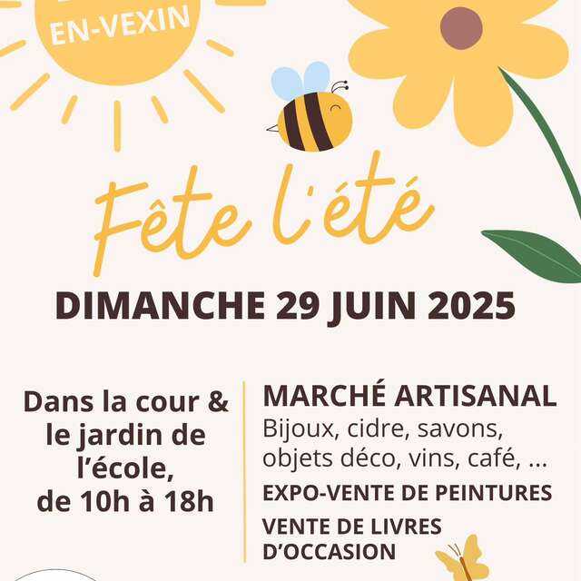 Le Thil-en-Vexin fête l'été - Marché artisanal