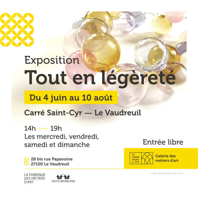 Exposition Tout en légèreté