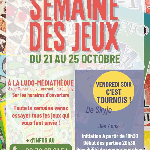 Semaine des jeux - soirée spéciale Skyjo