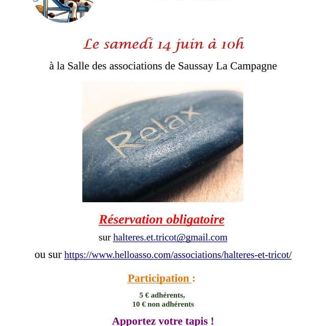 Séance de sophrologie