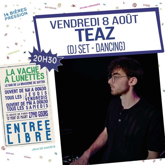 Soirée DJ set - dancing "Teaz"