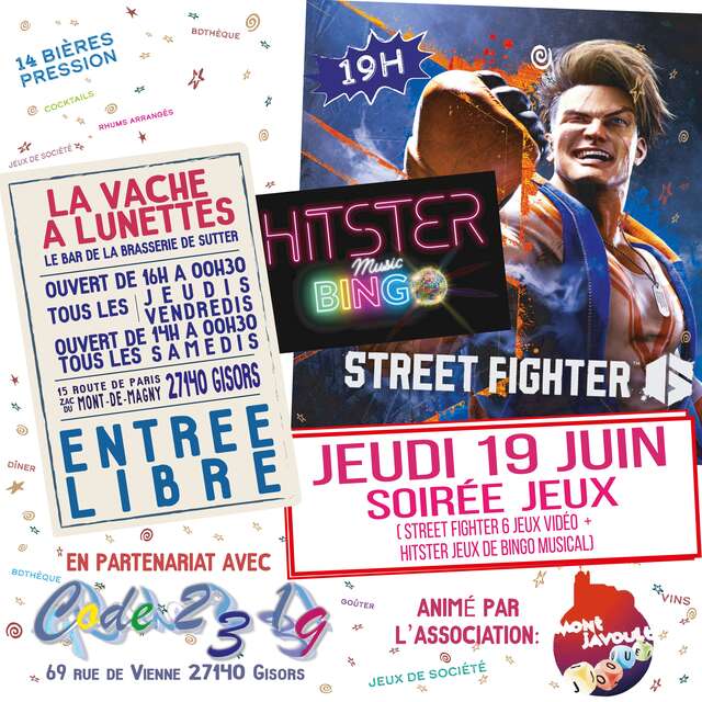Soirée jeux vidéo