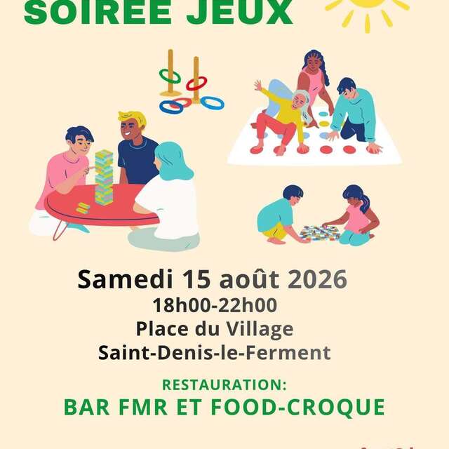 Soirée jeux