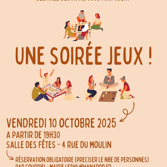 Soirée jeux