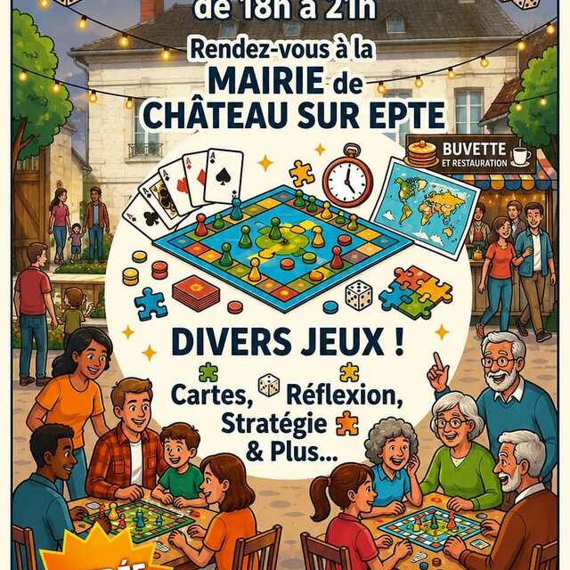 Soirée jeux de société