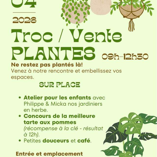 Troc et vente de plantes