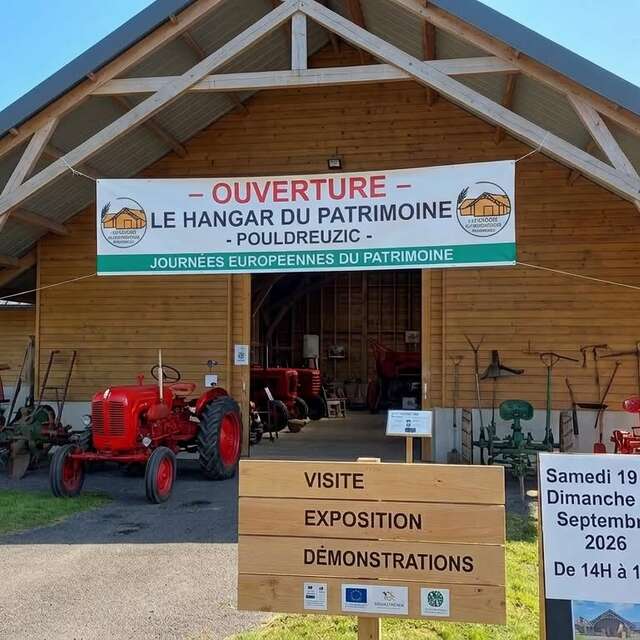 Journées européennes du patrimoine au hangar du patrimoine de Pouldreuzic