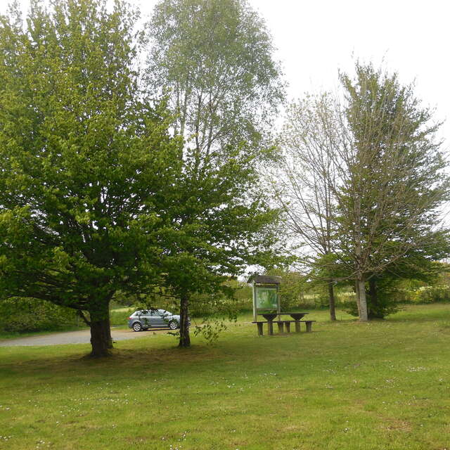 Aire du site de l'hôpital