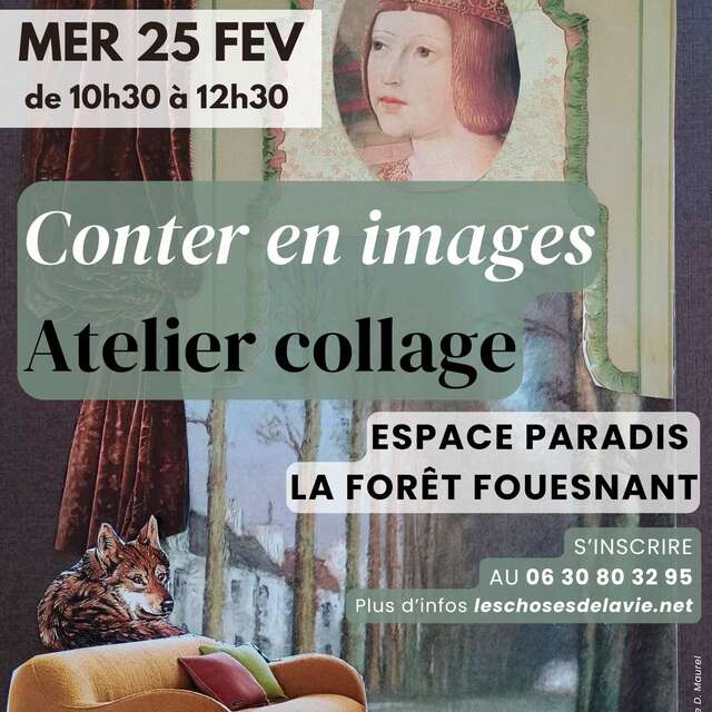 Atelier collage - Conter en images