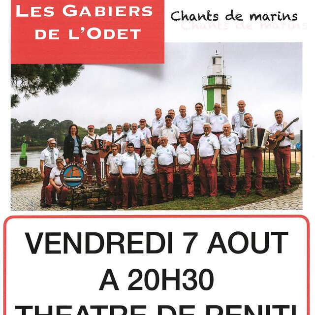 Concert de chants de marins - Les Gabiers de l'Odet