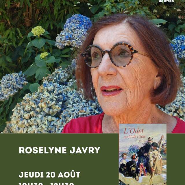 Dédicace de Roselyne Javry - L’Odet au fil de l’eau