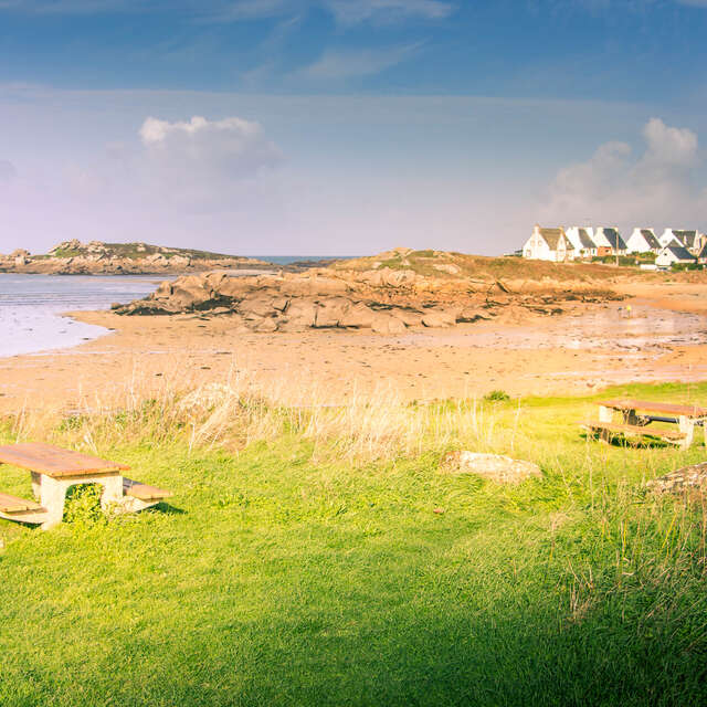 Aire de la plage de Toull Bihan