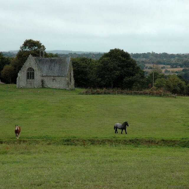 Chapelle, fontaine et calvaire de Christ
