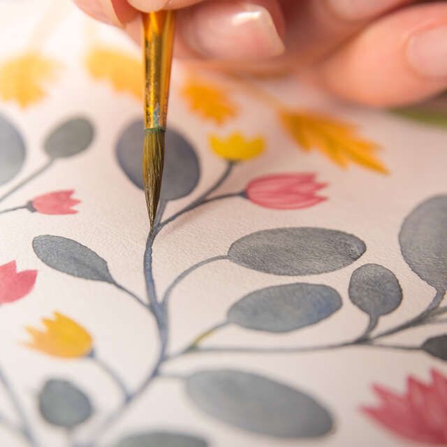 Atelier jaspage - déco sur tranche de livres