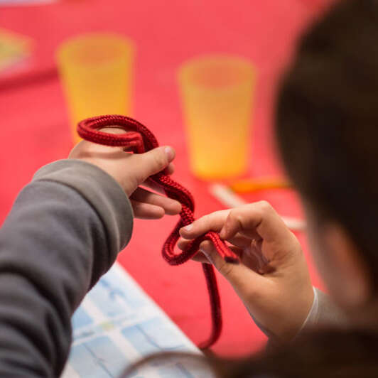 Atelier l'art des noeuds 6/12 ans