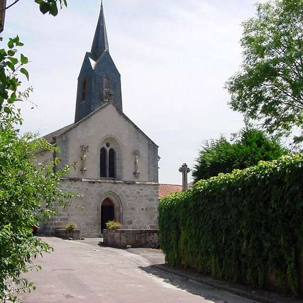 Eglise Saint-Priest - Croix reliquaire processionnelle