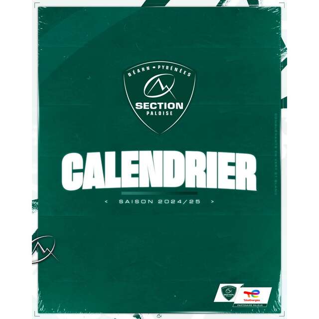 Rugby TOP14 Section Paloise - Saison 2024/2025
