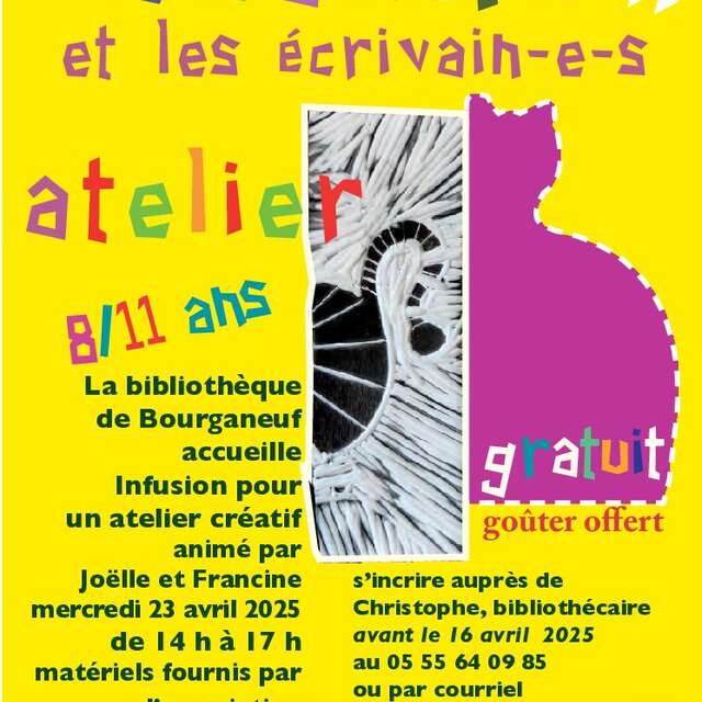 Atelier créatif "Chalino et les écrivain-e-s"