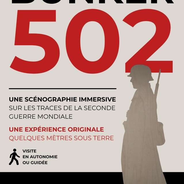 Visite libre du Bunker : Code 502, l'expérience souterrraine d'Arcachon
