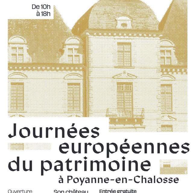Journées Européennes du Patrimoine Visites guidées du Château de Poyanne