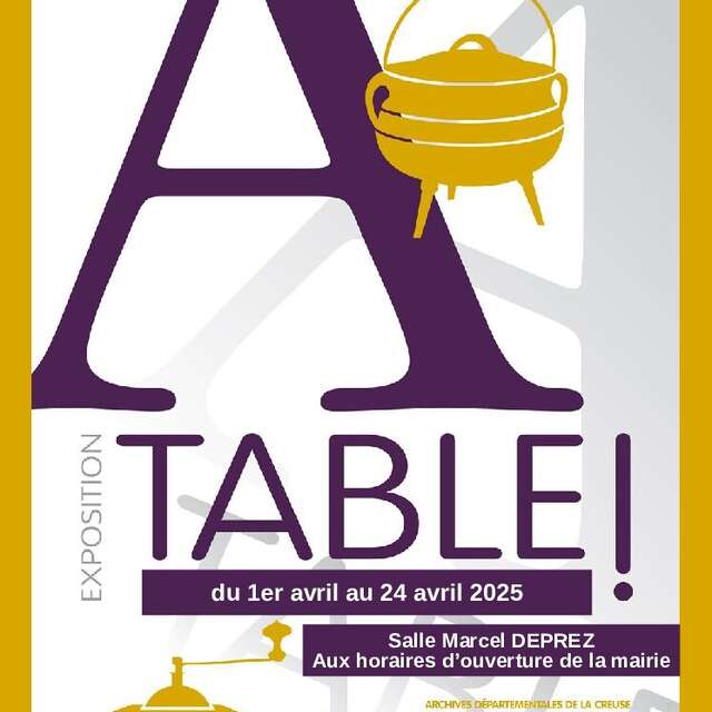 Exposition : A Table !