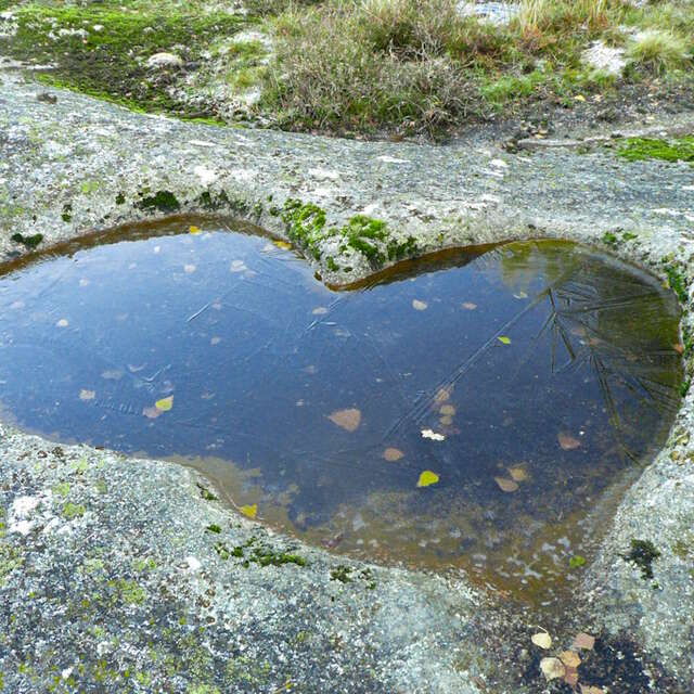 Le coeur du géant - Sentier des pierres à légendes