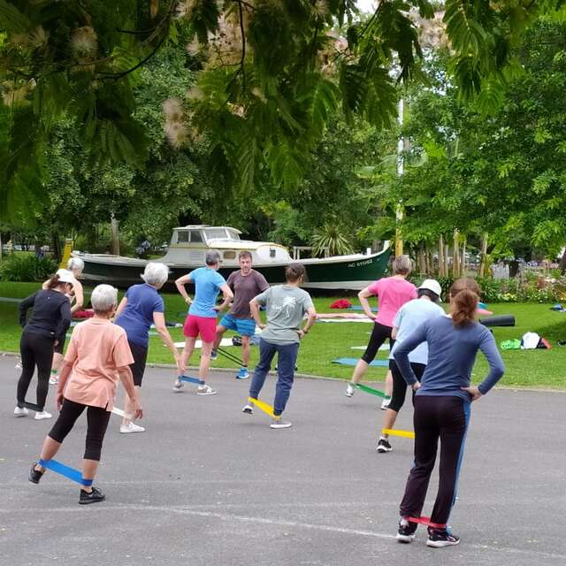 Arcachon en forme au Parc Mauresque : Cuisses abdos fessiers