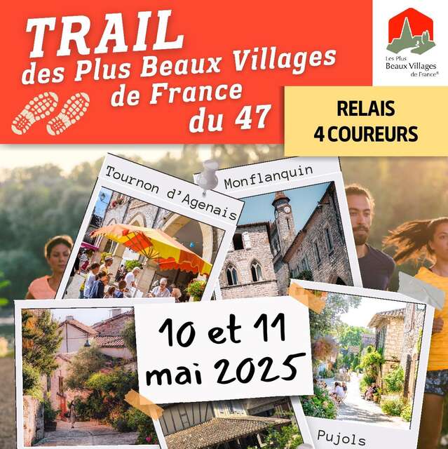 Trail des Plus Beaux Villages de France du 47