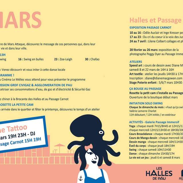 Atelier fleurs fraîches